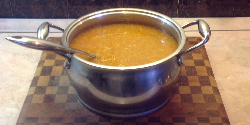 Рецепт чечевичного супа с паприкого