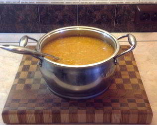 Чечевичный суп с паприкой