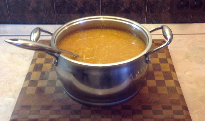 Чечевичный суп с паприкой