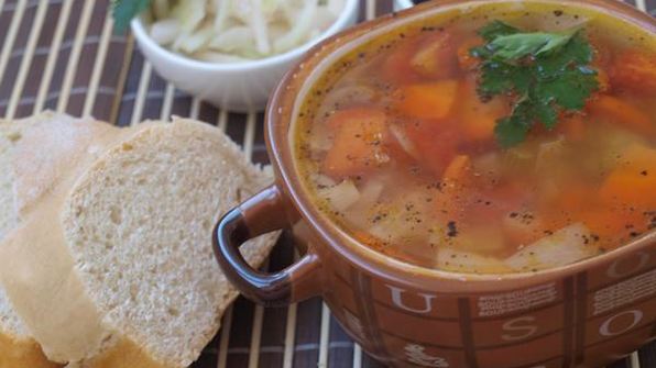 фасолада — греческий фасолевый суп