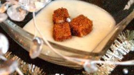 Французский суп из пастернака с Фуа Гра