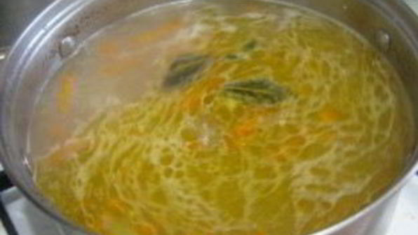 гороховый суп на косточке