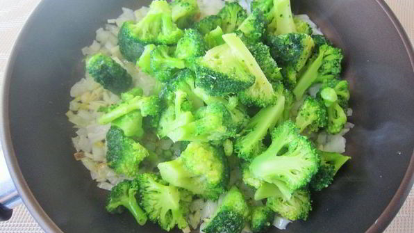 гороховый суп с брокколи