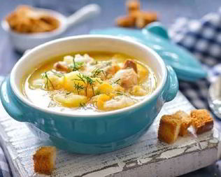 Гороховый суп с грудинкой