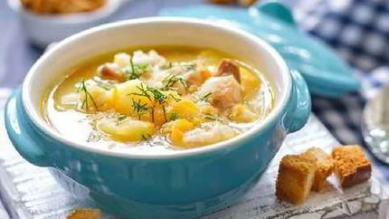 Гороховый суп с грудинкой