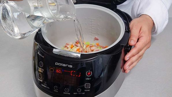 гороховый суп с копченой курицей в мультиварке