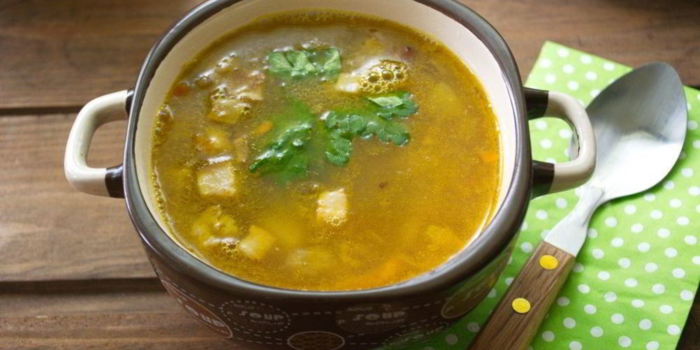 Рецепт горохового супа с копченым салом