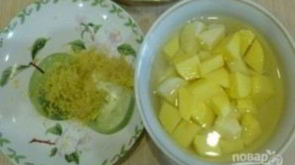 гороховый суп с курицей на кокосовом молоке