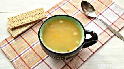 Гороховый суп с курицей