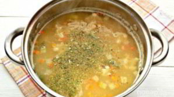 гороховый суп с курицей