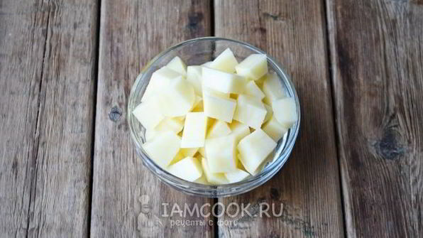 гороховый суп с плавленым сыром