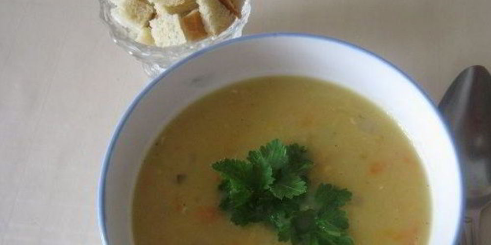 Рецепт горохового супа с ребрами