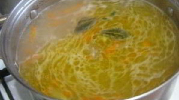 гороховый суп с ребрами