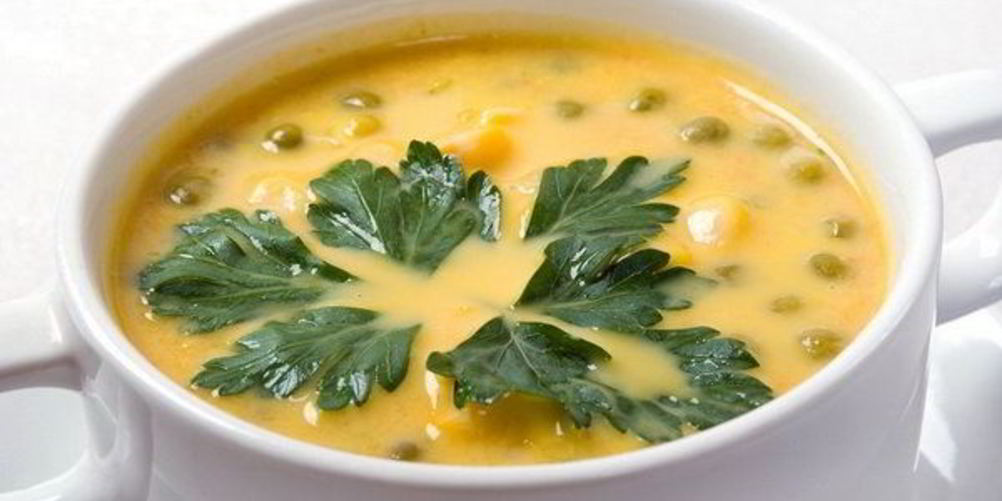 Рецепт горохового супа с ребрышками