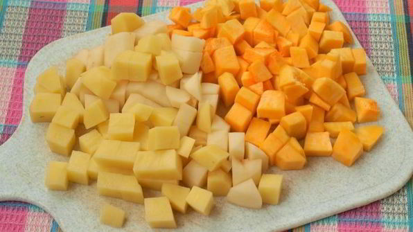 гороховый суп с тыквой