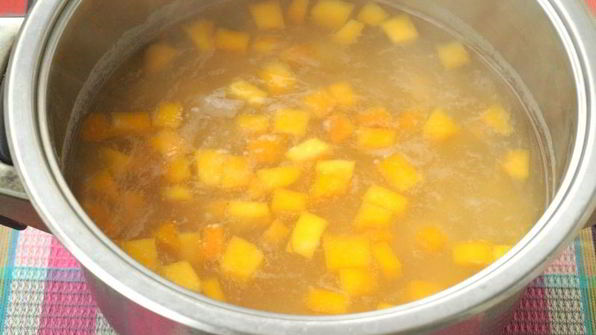 гороховый суп с тыквой