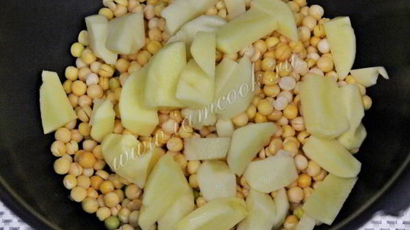 гороховый суп в мультиварке