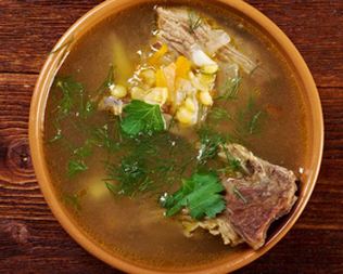 Суп с ребрышками