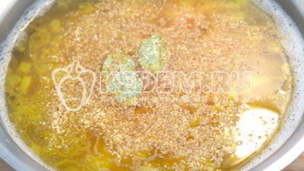 постный гороховый суп