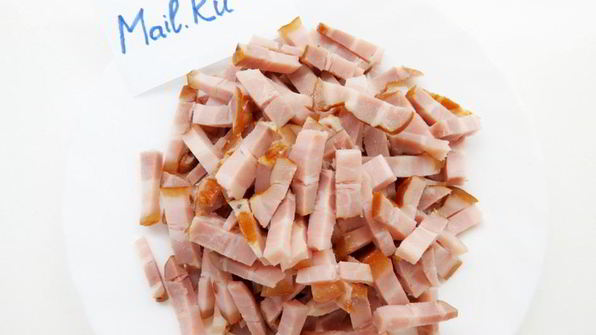 суп гороховый с копченостями и горчицей