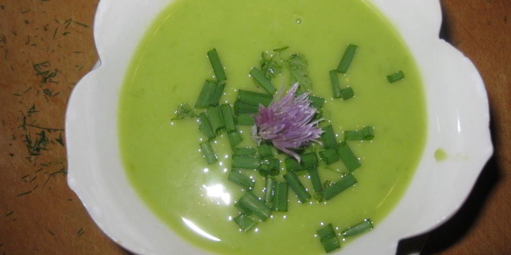 Рецепт супа из молодого гороха