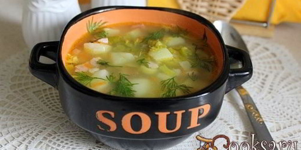 Рецепт супа из зеленого гороха с копченостями