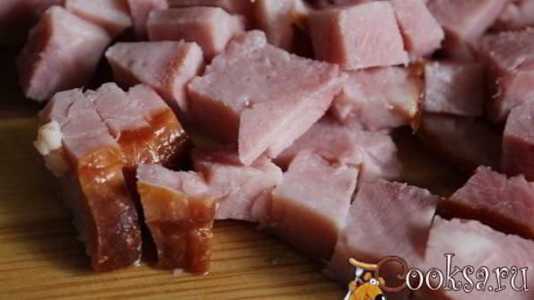 суп из зеленого гороха с копченостями