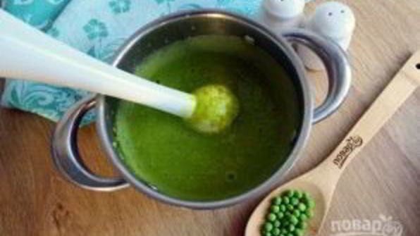 суп из зеленого гороха