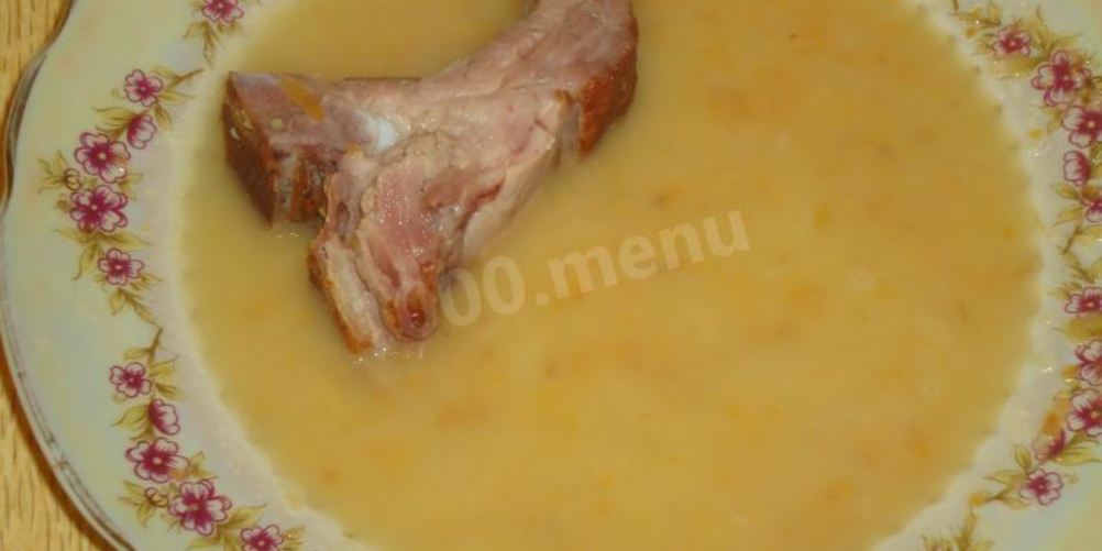 Рецепт супчика горохового с мяском