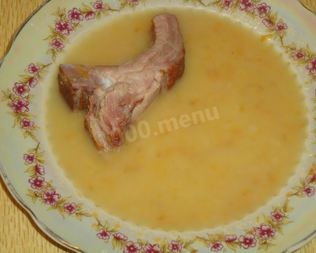Супчик гороховый с мяском