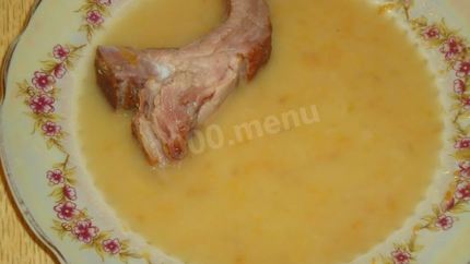 Супчик гороховый с мяском