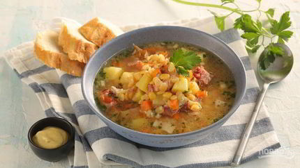 Вкусный гороховый суп