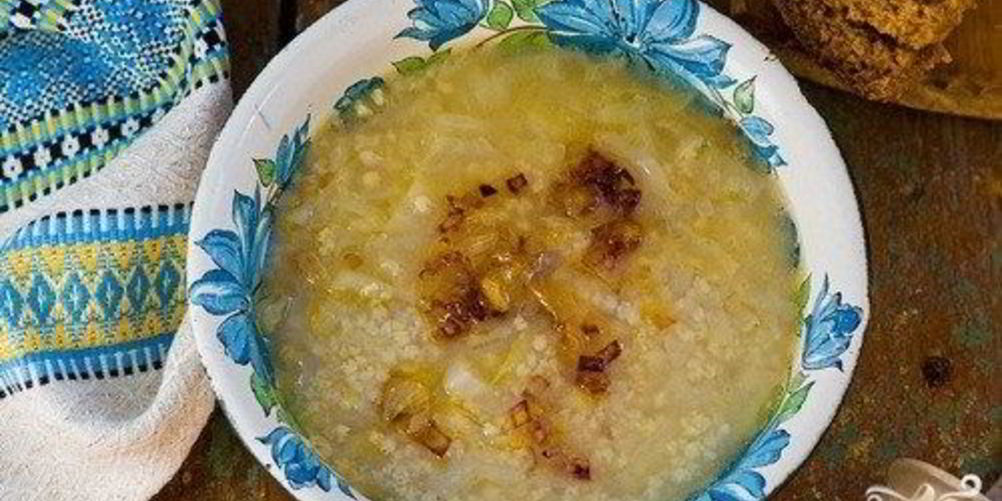 Рецепт капустняка с пшеном