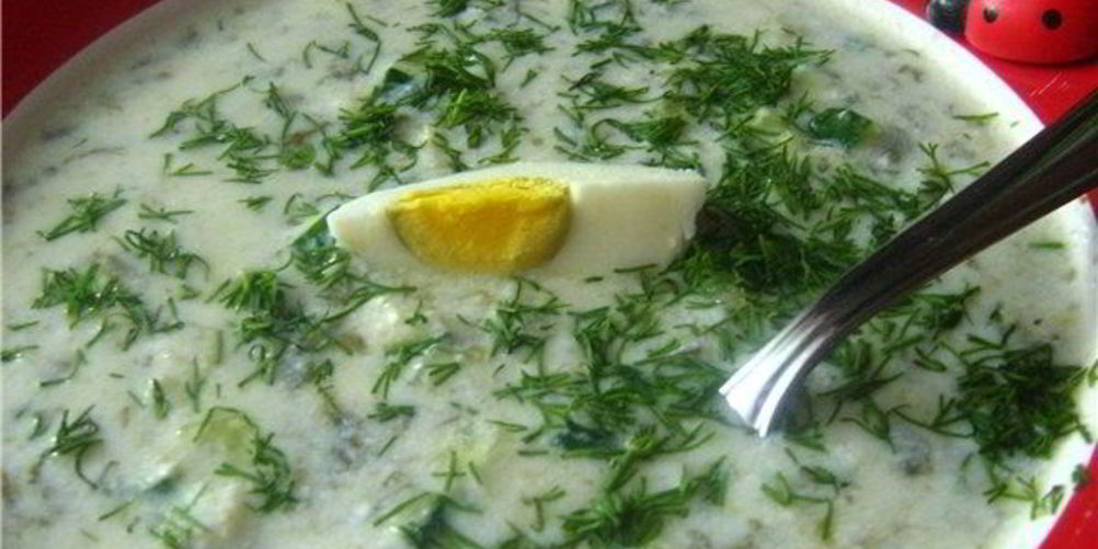 Рецепт холодника иза щавелей