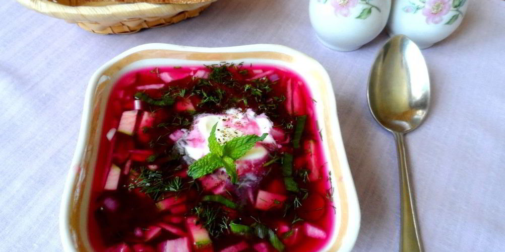 Рецепт холодника из свеклы