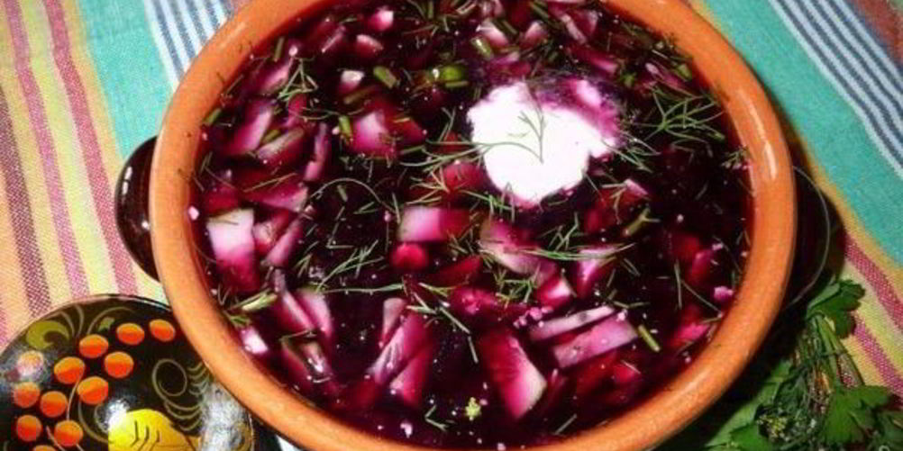 Рецепт холодника на воде