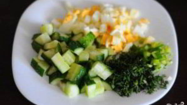 холодник со свеклой на кефире