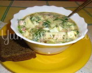 Холодный суп Окрошка