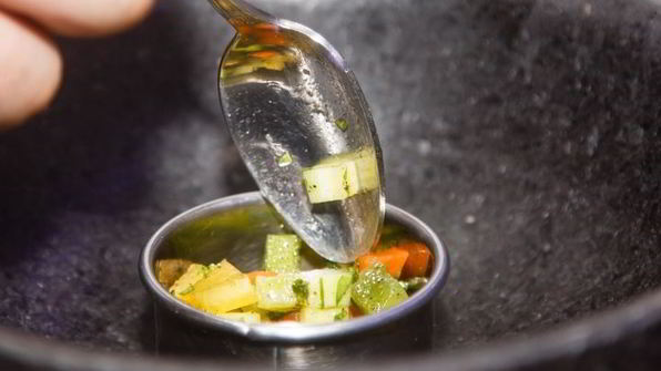 холодный томатный суп