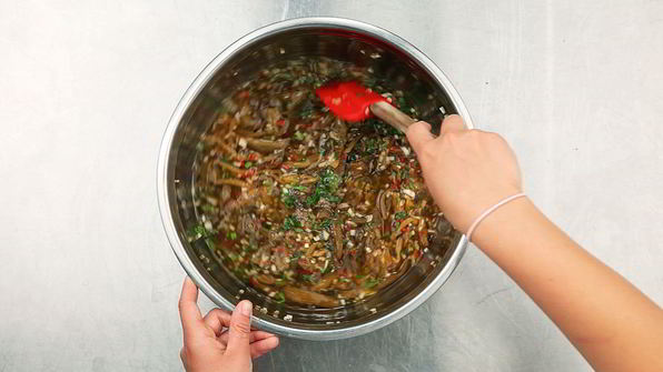 китайский холодный суп из баклажанов