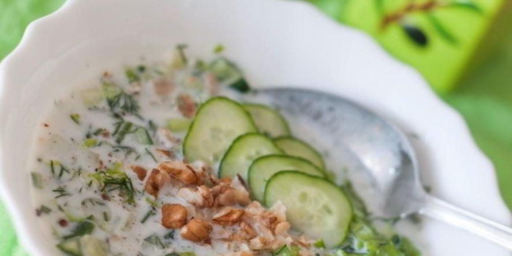 Рецепт окрошки по-болгарсков таратор