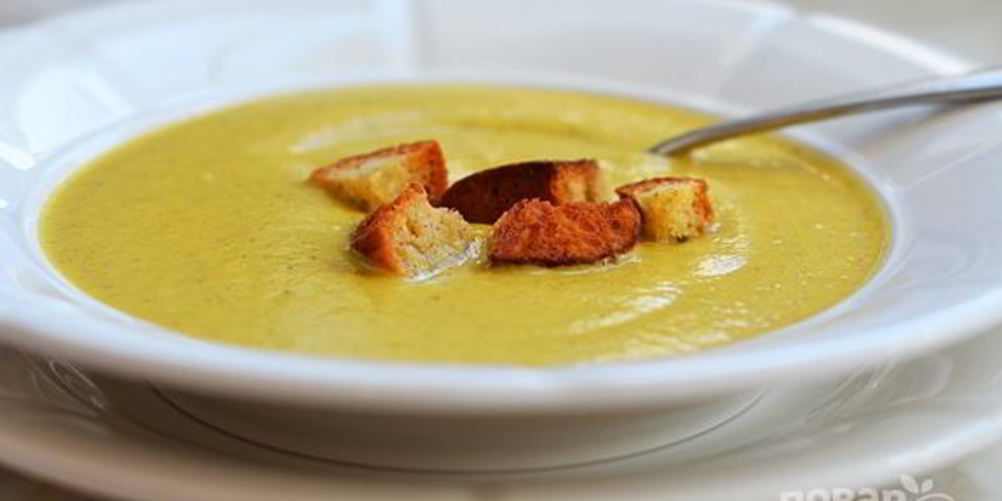 Рецепт крема-супа с брокколи и сыром