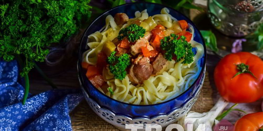 Рецепт лагмана в мультиварке