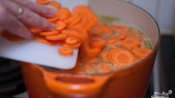 морковно-имбирный суп