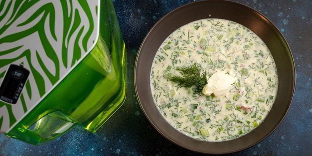 Рецепт летней окрошки на воде