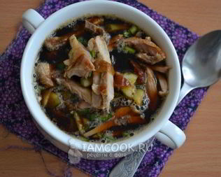 Окрошка без картошки