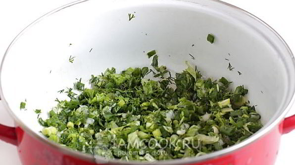 окрошка на кефире с копченой курицей без картошки