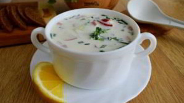 окрошка на майонезе