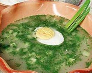 Окрошка на настое из сухофруктов