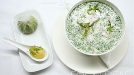 Окрошка на тане